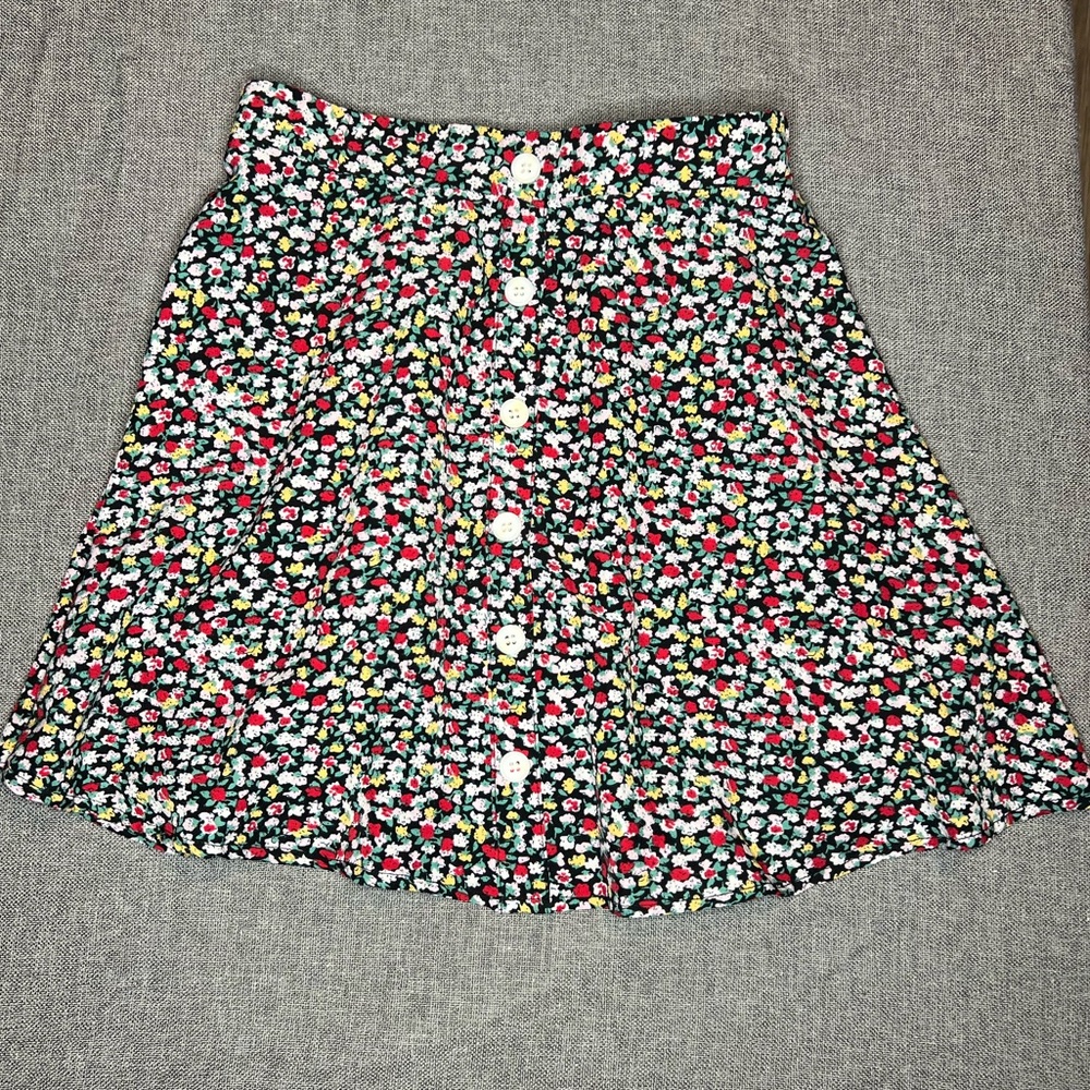 SHEIN Teen Floral Skirt